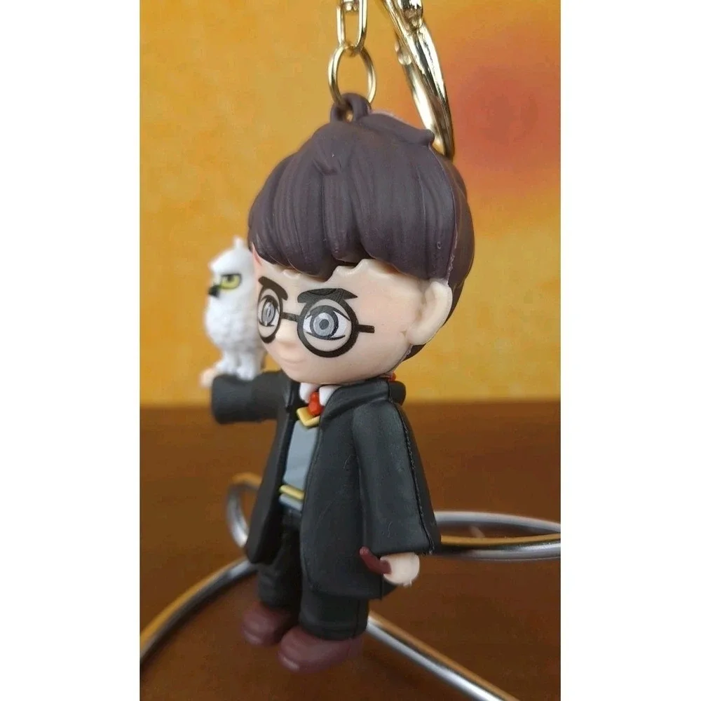 Harry‎ Potter With White Owl Keychain Backpack Clip PVC